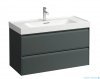 Laufen MEDA szafka pod umywalkę 98x44cm Traffic Grey H4216220112661
